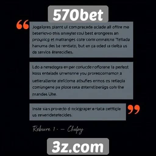 Experiência do usuário no site 570bet avaliada por jogadores