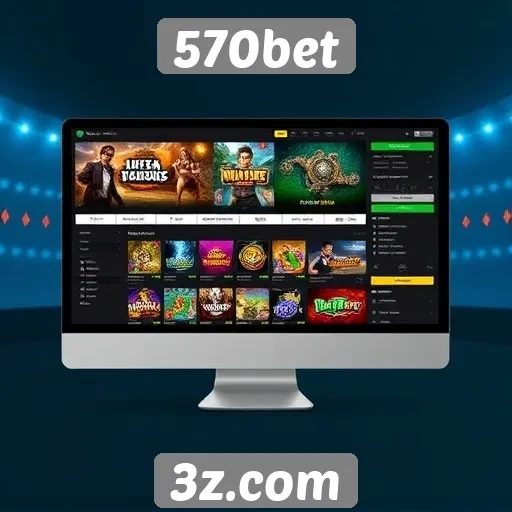 Avaliação da interface do usuário no site 570bet